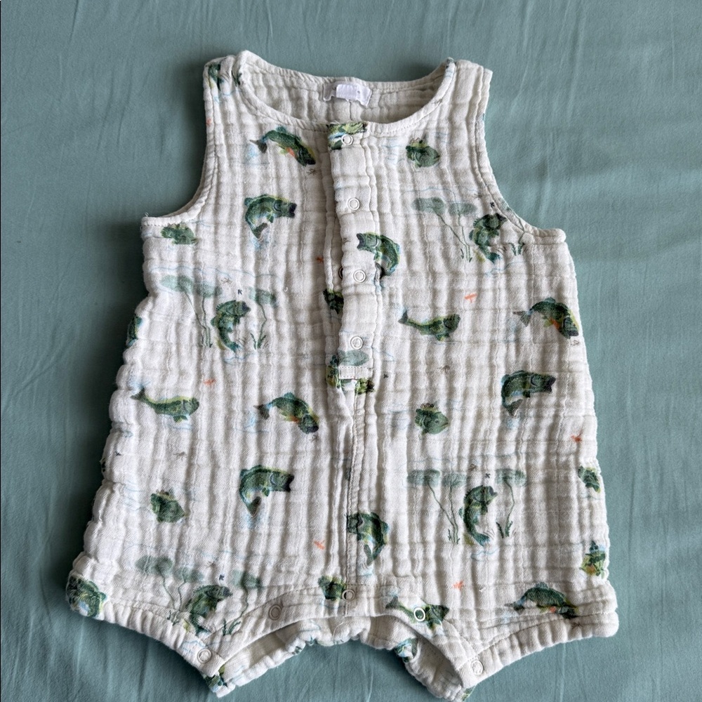Angel Dear Trout Fish Romper